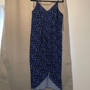 Chelsea28 Blue Floral Dress - Size L
